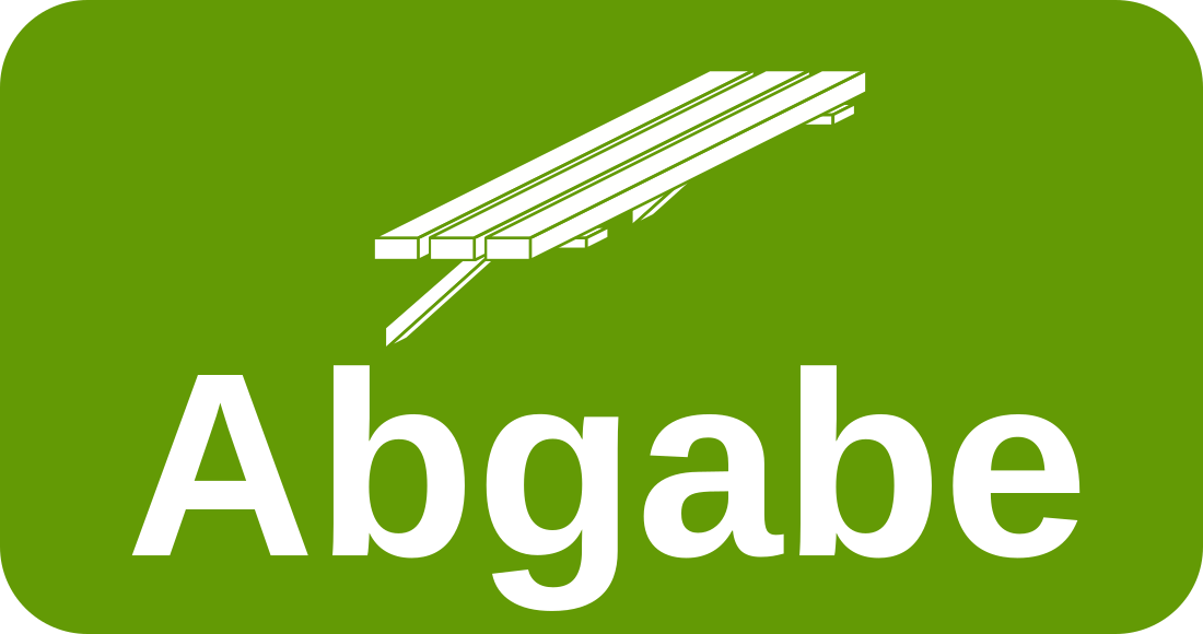 Abgabebutton für diese Aufgabe